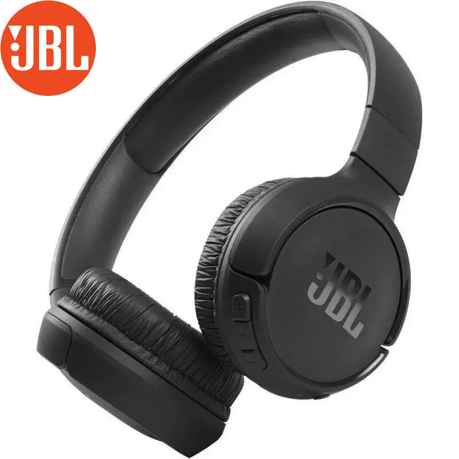 Classic JBL Tune 510BT Wireless Bluetooth Over Ear Headphones with Microphone, Long Battery Support APP Deep Bass Foldable