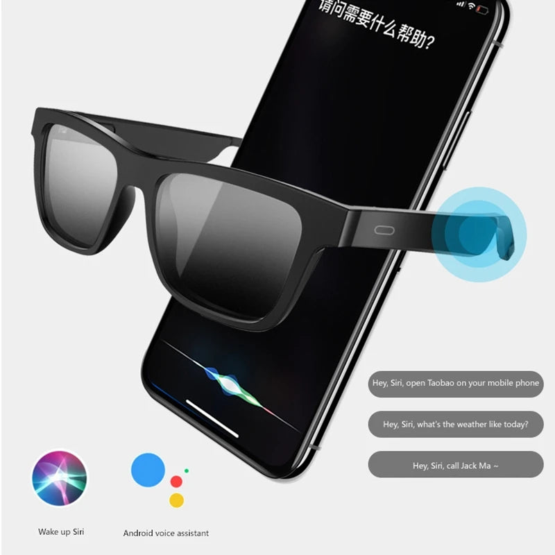 OPPO 8KHD AI Smart Glasses Photochromic Multifunction Bluetooth Calling Voice Assistant Music Player Translate Camera Glasses