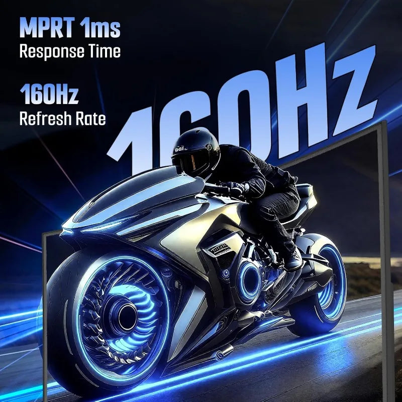 24 Inch Curved 160Hz Gaming Monitor,1500R Curved FHD 1080P ,MPRT 1ms Fast VA Display,Freesync,HDR DP1.4, VESA Support