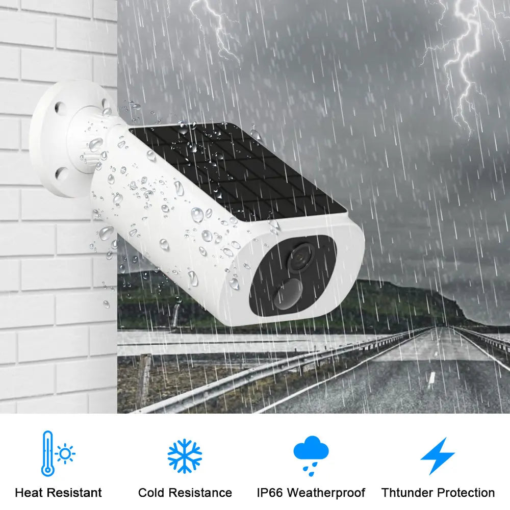 Smart life 4G Solar Bullet Camera Outdoor 5MP Waterproof Battery Powered CCTV Surveillance Security Camera Wireless Two Way Audi