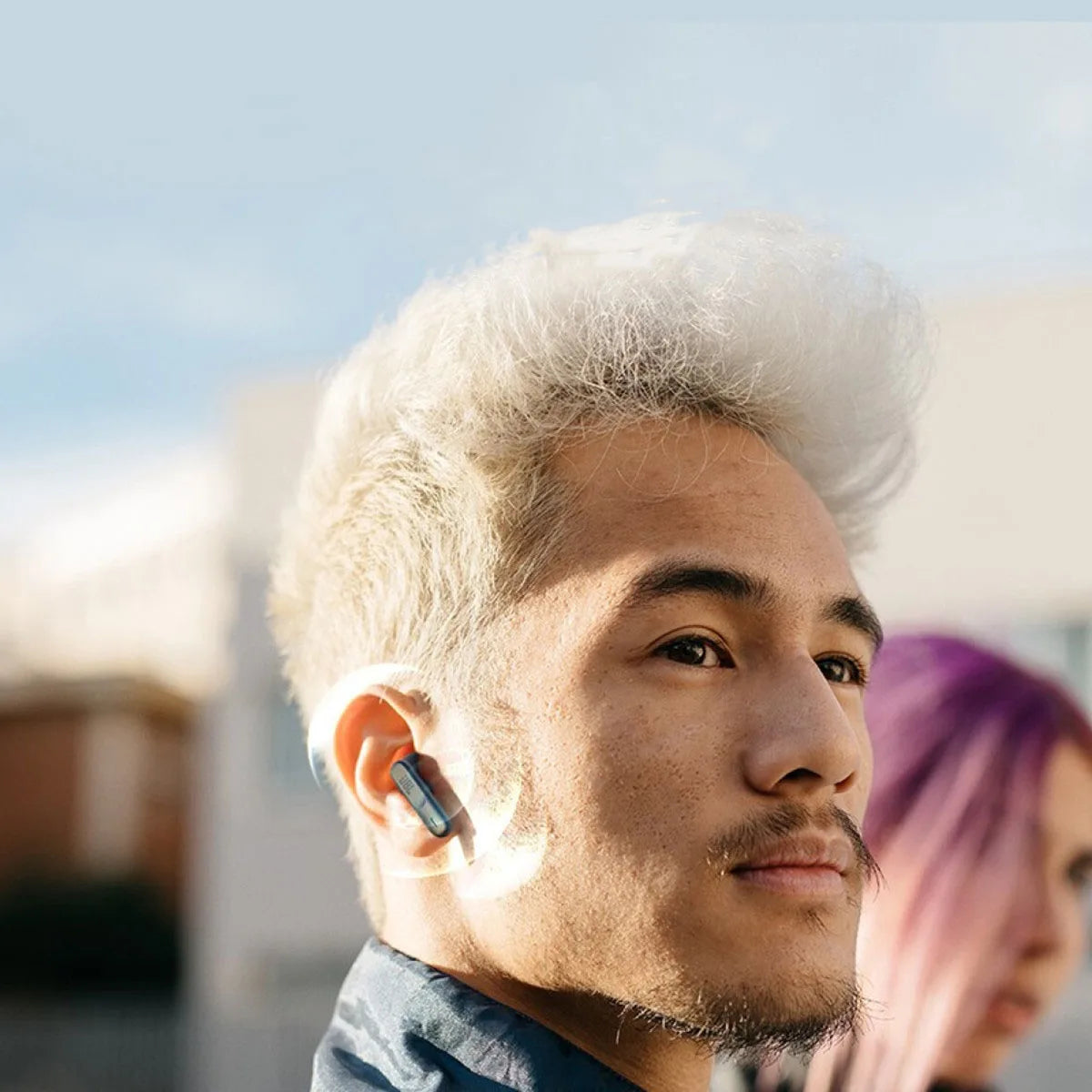 JBL WAVE 300TWS Authentic Original Wireless Bluetooth Semi-in-ear Headphone Dual-sided Stereo IPX4 Water Proof Long Battery Life