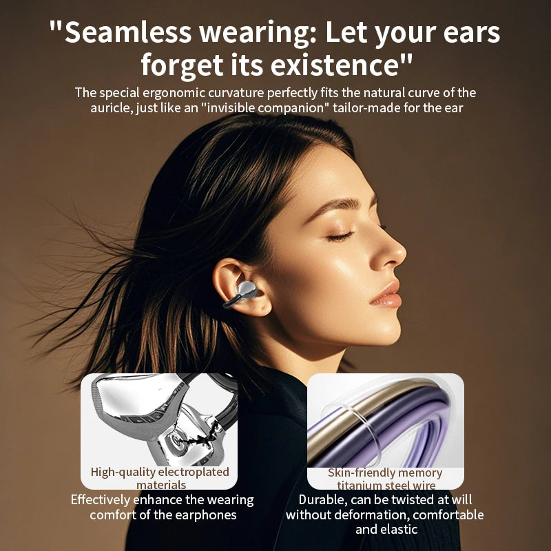 AI translation Q108 Wireless Earphones Bluetooth 6.0 Ultra long battery life Stereo Noise Reduction Bass HIFI Touch Earphones