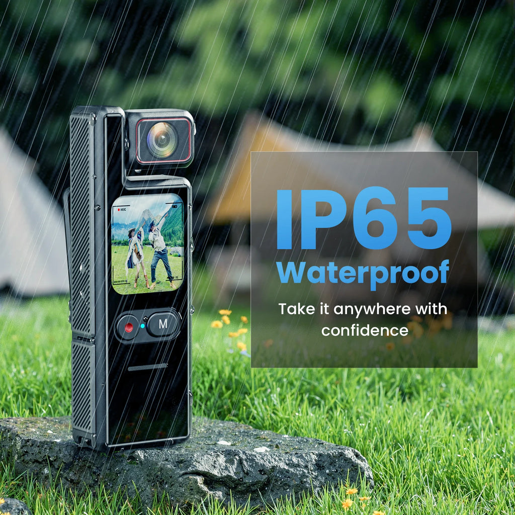 1.7Inch Screen  4K UHD 180Degree Rotation Lens WIFI Law enforcement instrument Video Digital Camera