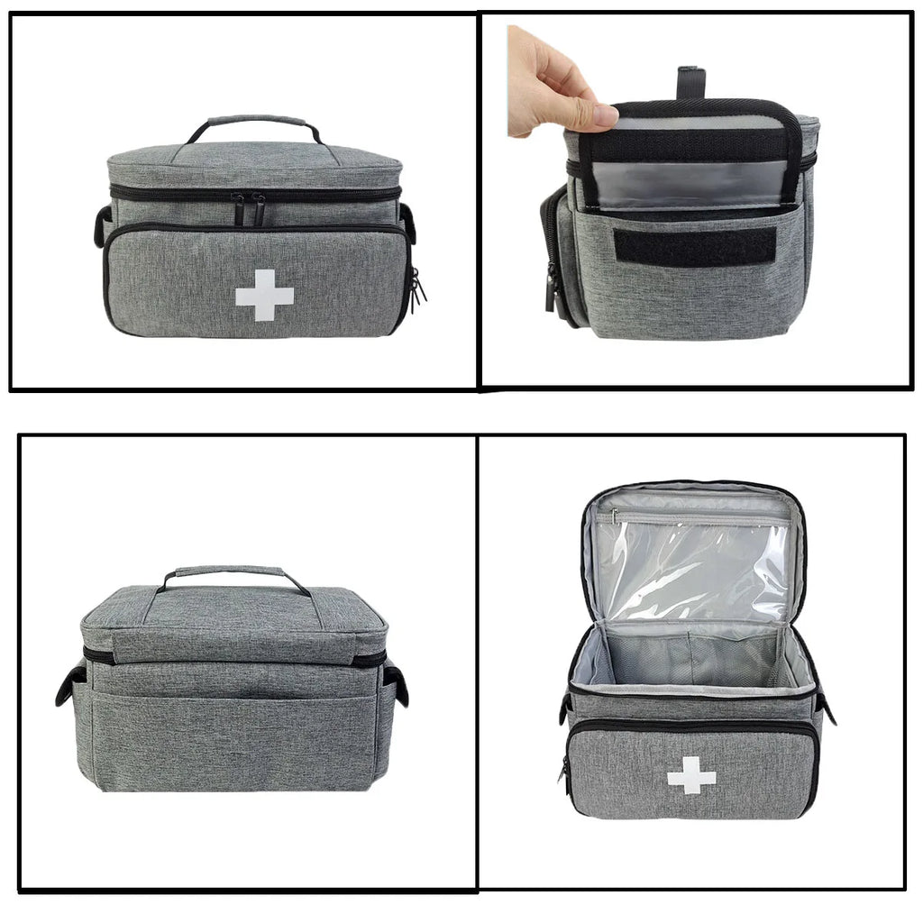 Waterproof First Aid Kit - Compact Emergency Medical Kit for Home, Travel, Outdoor Camping & Car