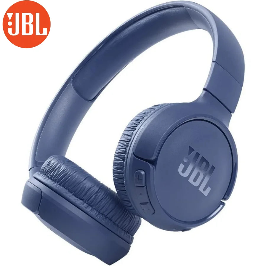 Classic JBL Tune 510BT Wireless Bluetooth Over Ear Headphones with Microphone, Long Battery Support APP Deep Bass Foldable