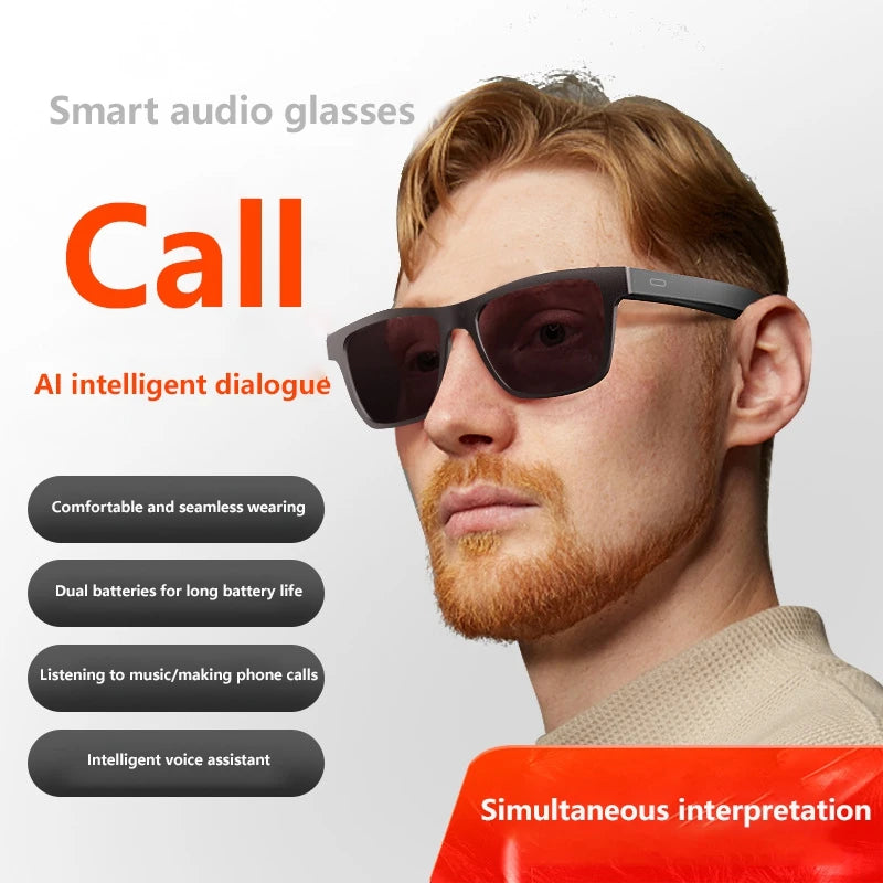 OPPO 8KHD AI Smart Glasses Photochromic Multifunction Bluetooth Calling Voice Assistant Music Player Translate Camera Glasses